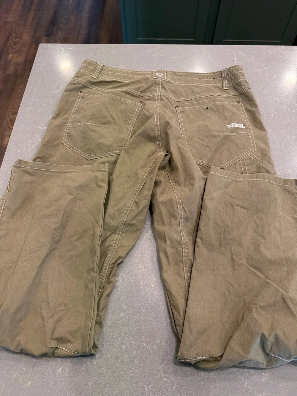 Kuhl Men's Tan Chinos - Rugged Straight Fit